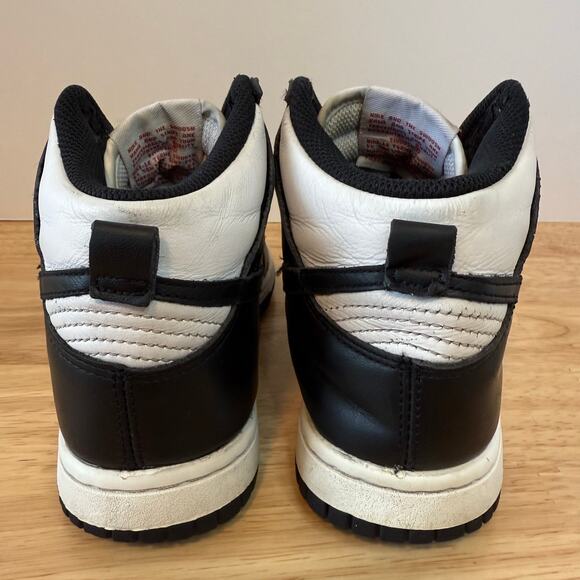 Nike Dunk High 'Black White' Sneakers Women’s Size 5 - DD1869-103 SB Retro - Picture 5 of 9